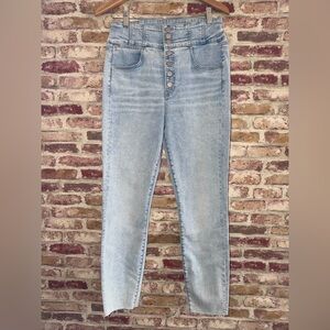 Veronica Beard Katherine Corset Extra High Rise Jeans size 31/12